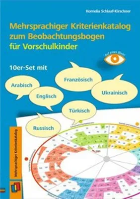 Produktbild von Mehrsprachiger Kriterienkatalog zum Beobachtungsbogen für Vorschulkinder