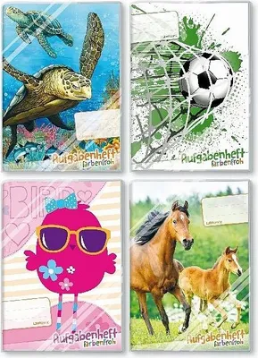 Produktbild von Lernfreunde Aufgabenheft Farbenfroh Mini A6 (sortiert): 1 Schuljahr ohne Kalender, farbige Tage(Buchcover kann variieren)