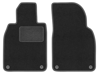 Image de Tapis avant en moquette pour Porsche Boxster 718 2016- (roadster) – 2 pièces, gris graphite, sur mesure – Wielganizator LUX