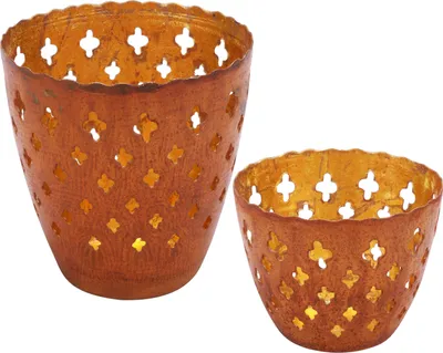 Immagine prodotto di Orientale Marocchina Lumino Porta Tealight Metallo Giardino Decorazione Tavolo