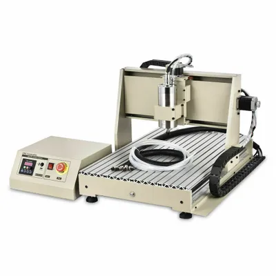 Image de 1,5 kW 6040 4 axes USB CNC Machine de gravure Routeur Fraiseuse Fraiseuse MACH3 CNC Routeur Machine Graveur