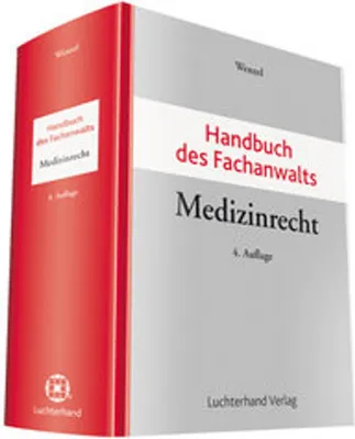 Obrázek produktu pro Handbuch des Fachanwalts Medizinrecht