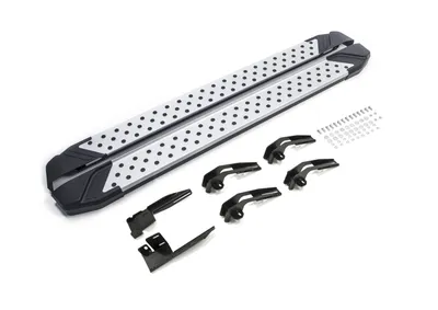 Produktbild von J&J AUTOMOTIVE | Advanced Aluminium Trittbretter Seitenschweller mit ABE für Chevrolet Captiva 2011-20150