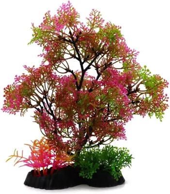 Imagen del producto de Planta artificial para acuario, alga marina, 23 cm, decoración acuática para acuarios