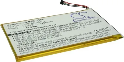 Produktbild von TECHTEK Akku Kompatibel mit [Barnes & Noble] BNRB200, BNRV200, BNRV200A, BNTV250, BNTV250A, DR-NK02, Nook 7, NOOK color, Nook Tablet Ersetzt 6027B00"