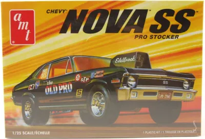 Produktbild von AMT 1142 Chevrolet Nova SS Pro Stocker Old Pro 1972 Kunststoffbausatz 1:25