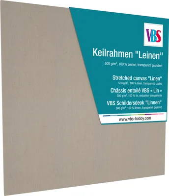 Produktbild von VBS Keilrahmen "Leinen" 20 x 20 cm