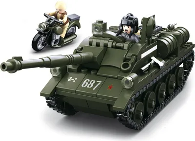 Image de Sluban World War 2 Tank Destroyer Panzer M38-B0687
