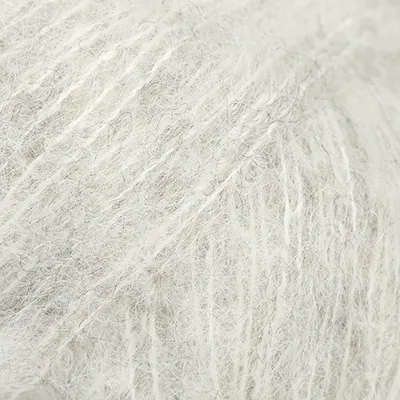 Obrázek produktu pro Drops Brushed Alpaca Silk Uni Colour 35 Pearl Grey Pletací příze