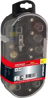 Produktbild von CARPOINT Glühlampen Sortiment Set 12V H1 H7 P21/5W PY21W P21W R5W R10W W5W C5W C10W