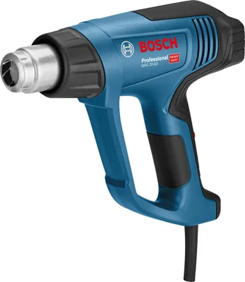 Produktbild von Bosch 0 601 2A6 201, Pistolengriff, Schwarz, Blau, 500 l/min, 630 °C, 150 l/min, 50 °C