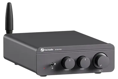 Produktbild von Fosi Audio BT20A Pro Bluetooth-Verstärker 2.0 – 2 × 300 W – Klasse-D