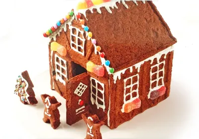 Image de Moule à pain d'épices de Noël Maison de sorcière Moule à pain d'épices silicone