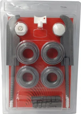 Immagine prodotto di Set Completo Di Montaggio Per Valvole Termostatiche 1X1/2 Spiezzo In Carbone Antracite