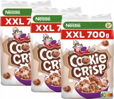 Obrázek produktu pro NESTLE Płatki Cookie Crisp zbożowe śniadaniowe 600g