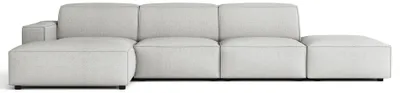 Produktbild von Selsey Sellmo - Ecksofa, Hellgrau, 344 cm
