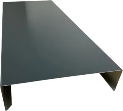 Produktbild von Mauerabdeckung 2 m Alu anthrazit RAL 7016 Zuschnitt 50 cm Siehe Skizze
