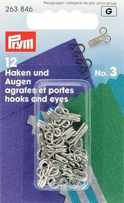 Produktbild von Prym 263846, Messing, Silber, 12 Stück(e)
