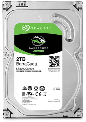 Imagen del producto de Seagate BarraCuda ST2000DM008 2TB 3.5" SATA3