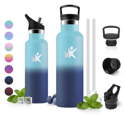 Produktbild von Thermosflasche 500ml Edelstahl, BPA-frei, auslaufsicher, kohlensäuregeeignet