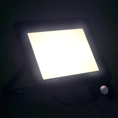 Produktbild von vidaXL LED-Fluter mit Sensor 100 W Kaltweiß
