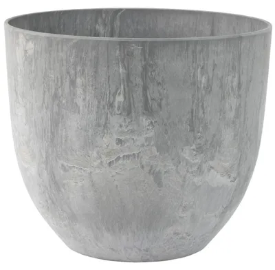 Produktbild von Ter Steege Pflanztopf - betongrau - Kunststoff - 28 x 24 cm