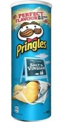 Produktbild von Pringles Salt & Vinegar Patatine Salz & Essig 160g Kartoffel chips