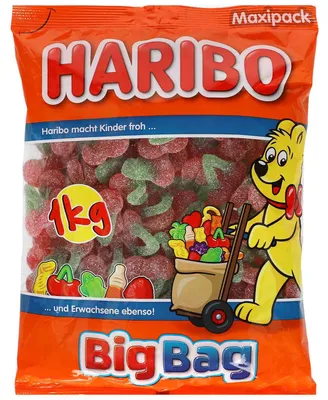 Produktbild von Haribo Happy Cherries FIZZ 1kg