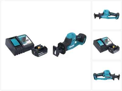 Produktbild von Makita DJR 189 RG1 Akku Reciprosäge Säbelsäge 18 V Brushless + 1x Akku 6,0 Ah + Ladegerät