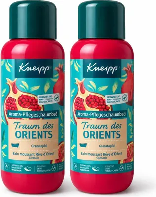 Produktbild von Kneipp Aroma-Pflegeschaumbad „Traum des Orients – Granatapfel“ (2er-Set)