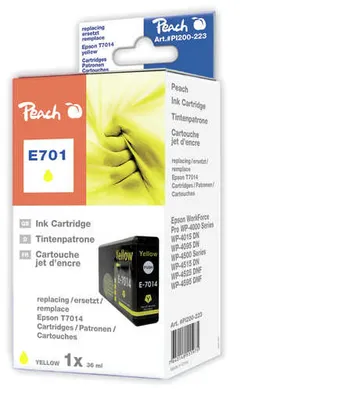 Zdjęcie produktu dla Peach 315378, Żółty, Tusz na bazie pigmentu, 1 szt.