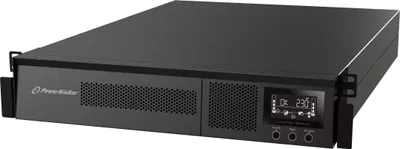 Produktbild von PowerWalker VFI 2000 RMG PF1, Doppelwandler (Online), 2 kVA, 2000 W, Sine, 110 V, 300 V