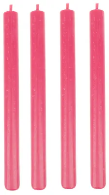 Produktbild von Leuchterkerzen Pink 250/22 mm, 4 Stück