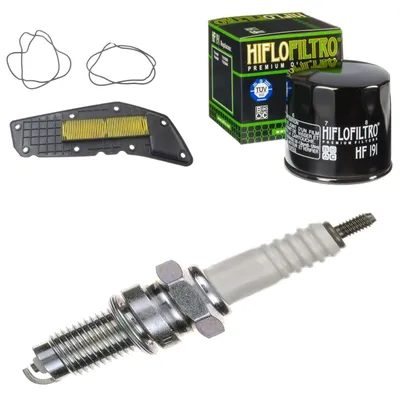 Obrázok produktu pre Servisná sada pre Peugeot Metropolis 400 RS 2013–2016 – filter a zapaľovacia sviečka od pamoto – nová