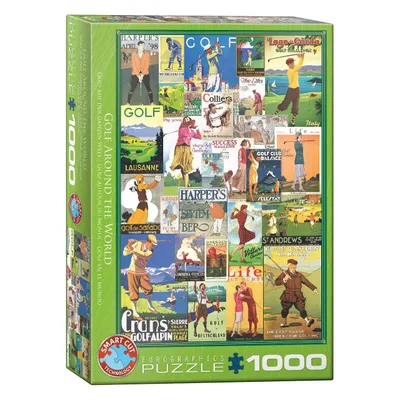 Immagine prodotto di Puzzle da 1000 pezzi: Golf intorno al mondo