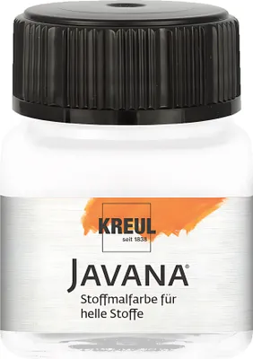 Zdjęcie produktu dla Kreul Javana Farba do tkanin White 20 ml 1 szt.