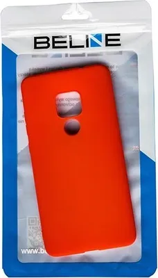 Productafbeelding van Beschermhoes Beline Candy voor Xiaomi Redmi 10A, rood/rood
