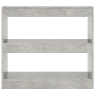 Produktbild von "2026 Aktion"Bücherregal/Raumteiler - CLORIS - Standregal - Robust und langlebig - Betongrau 80x30x72 cm - DEMöbel1569372