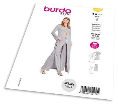 Obrázok produktu pre Strih Burda 5633 - Súprava dlhej blúzky a nohavíc