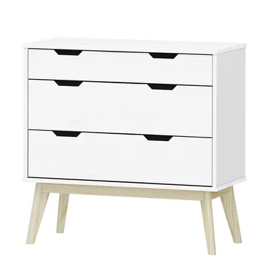 Obrázek produktu pro Idea Komoda 2+1 zásuvky BONITO bílý lak
