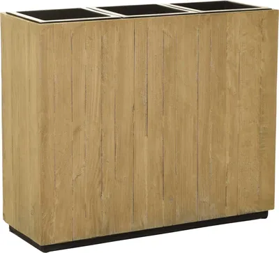 Produktbild von VIVANNO Raumteiler Holz ELEMENTO Kasten, Antikbraun antik - 90x32x75 cm