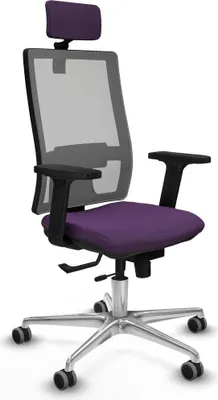 Obrázek produktu pro Kancelářská židle s opěrkou hlavy Horna Traslack Piqueras y Crespo 2D086G2 Purple