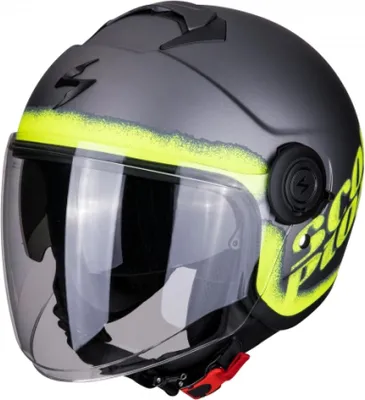 Immagine prodotto di Casco da moto SCORPION EXO-CITY BLURR argento opaco/giallo S