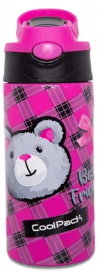 Obrázok produktu pre Fľaša na pitie, termofľaša, 350 ml, vhodná do školy, pre deti, chladiaca vložka pre deti
