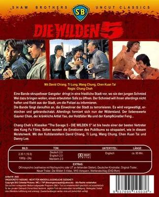 Produktbild von Die wilden 5 - Uncut
