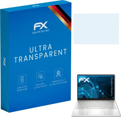 Produktbild von atFoliX 4061186056133, Laptop Bildschirmschutz, Transparent, HP, Envy 14eb0777ng, Klare Bildschirmschutzfolie, Kratzresistent