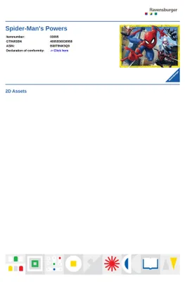Produktbild von Spidermans Kräfte Ravensburger 03095