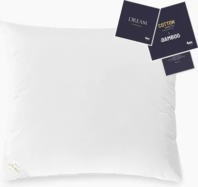 Produktbild von Premium Dreikammer-Daunenkissen 90% 70x80cm Weiß
