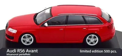 Produktbild von Minichamps 1:43 Audi RS6 Avant 2007 - red