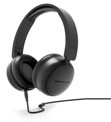 Produktbild von Energy Sistem Soundspire, Kabelgebunden, Anrufe/Musik, 20 - 20000 Hz, 151 g, Kopfhörer, Schwarz